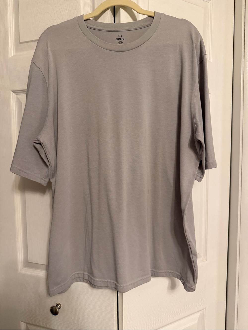 Under Armour Mens Loose Fit T-shirt, Large, Gray